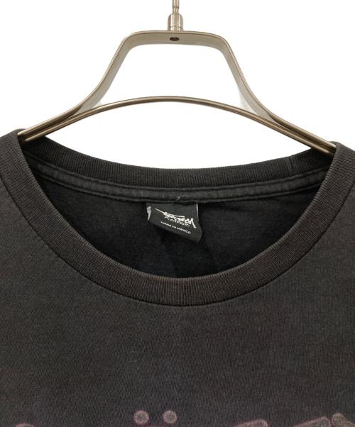 stussy（ステューシー）stussy (ステューシー) 半袖カットソー ブラック サイズ:XLの古着・服飾アイテム