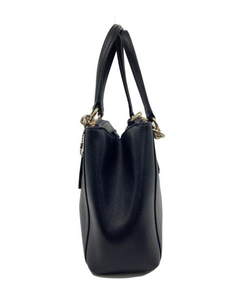 COACH（コーチ）COACH (コーチ) 2WAYバッグ ネイビーの古着・服飾アイテム