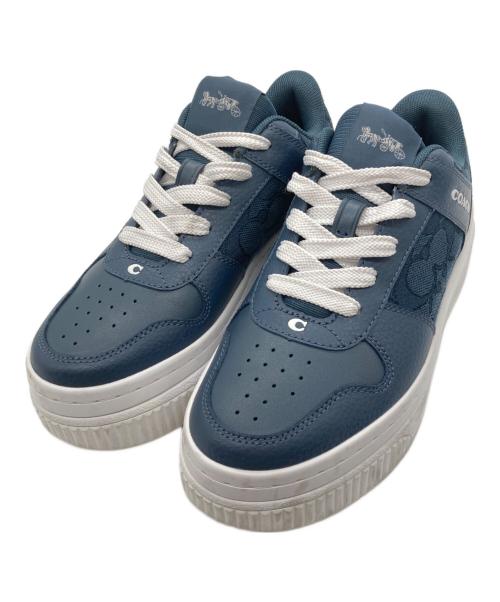 COACH（コーチ）COACH (コーチ) スニーカー ネイビー サイズ:230の古着・服飾アイテム