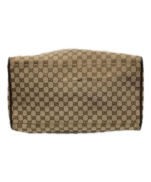 GUCCI（グッチ）GUCCI (グッチ) ボストンバッグ/シェリーライン ベージュの古着・服飾アイテム