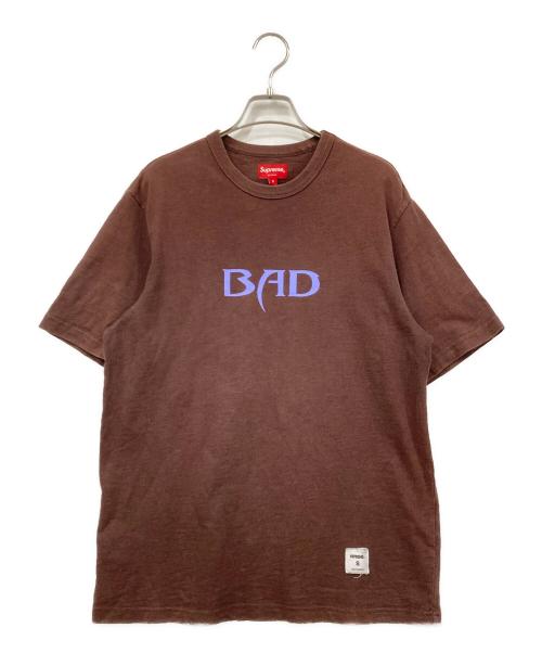SUPREME（シュプリーム）SUPREME (シュプリーム) 半袖カットソー ブラウン サイズ:SIZE Sの古着・服飾アイテム