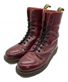 Dr.Martens（ドクターマーチン）の古着「10ホールブーツ」｜レッド
