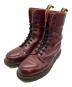 Dr.Martens（ドクターマーチン）の古着「10ホールブーツ」｜レッド