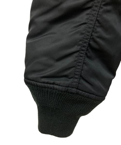 ALPHA（アルファ）ALPHA (アルファ) MA-1ジャケット ブラック サイズ:Mサイズの古着・服飾アイテム