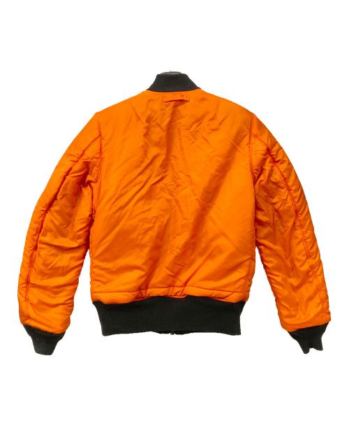 ALPHA（アルファ）ALPHA (アルファ) MA-1ジャケット ブラック サイズ:Mサイズの古着・服飾アイテム