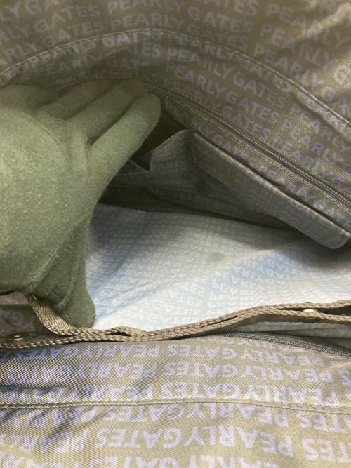 PEARLY GATES（パーリーゲイツ）PEARLY GATES (パーリーゲイツ) ロッカーバッグ ネイビー 未使用品の古着・服飾アイテム