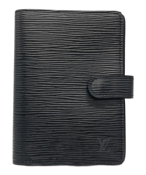 LOUIS VUITTON（ルイ ヴィトン）LOUIS VUITTON (ルイ ヴィトン) アジェンダPM ブラックの古着・服飾アイテム