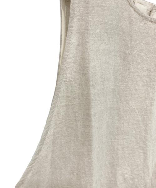 tumugu（ツムグ）tumugu (ツムグ) ノースリーブワンピース アイボリー サイズ:FREEの古着・服飾アイテム