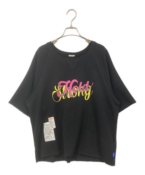 niko and（ニコアンド）niko and (ニコアンド) 半袖カットソー ブラック サイズ:Fの古着・服飾アイテム