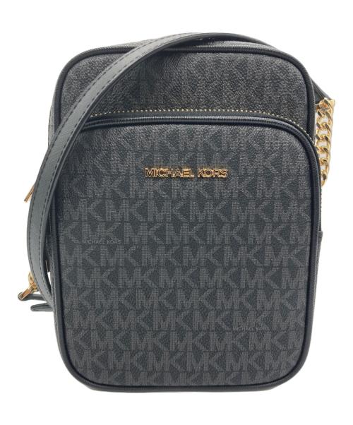 MICHAEL KORS（マイケル・コース）MICHAEL KORS (マイケル・コース) ショルダーバッグ ブラックの古着・服飾アイテム