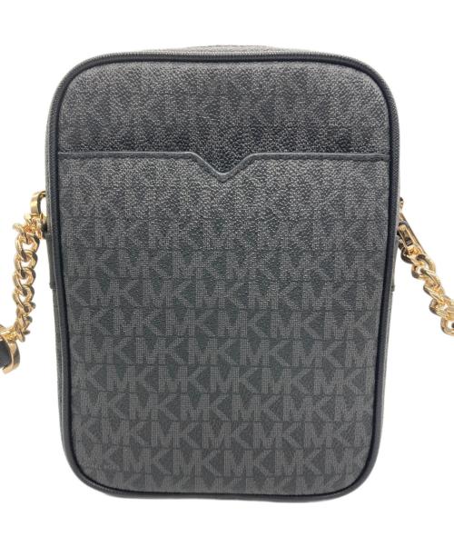 MICHAEL KORS（マイケル・コース）MICHAEL KORS (マイケル・コース) ショルダーバッグ ブラックの古着・服飾アイテム