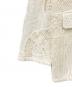 中古・古着 MAISON SPECIAL (メゾンスペシャル) Lace Fabric Docking Jacket ホワイト サイズ:FREE：7000円