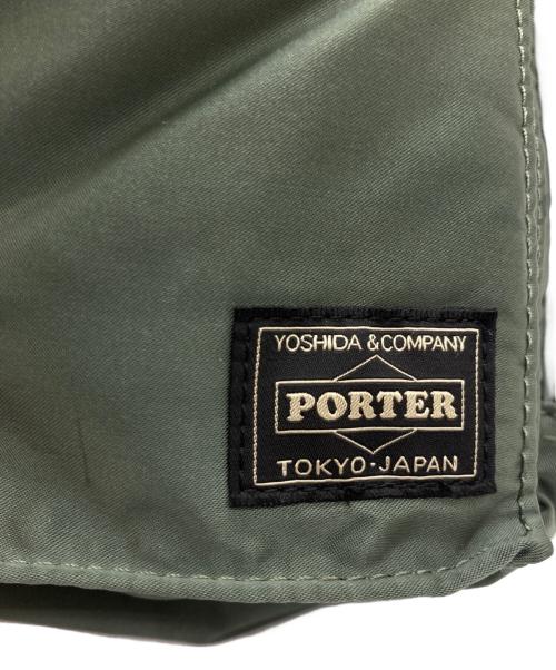 PORTER（ポーター）PORTER (ポーター) SLING BAG W zip(L) セージグリーンの古着・服飾アイテム