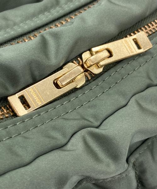 PORTER（ポーター）PORTER (ポーター) SLING BAG W zip(L) セージグリーンの古着・服飾アイテム