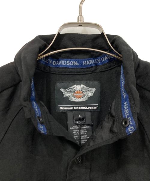HARLEY-DAVIDSON（ハーレーダビッドソン）HARLEY-DAVIDSON (ハーレーダビッドソン) 長袖シャツ ブラック サイズ:SIZE S 未使用品の古着・服飾アイテム