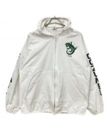 MIKE SPORT（マイクスポーツ）の古着「ジップパーカー」｜ホワイト