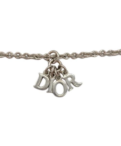 Christian Dior（クリスチャン ディオール）Christian Dior (クリスチャン ディオール) ロゴチャームネックレスの古着・服飾アイテム