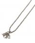 Christian Dior (クリスチャン ディオール) ロゴチャームネックレス：10000円