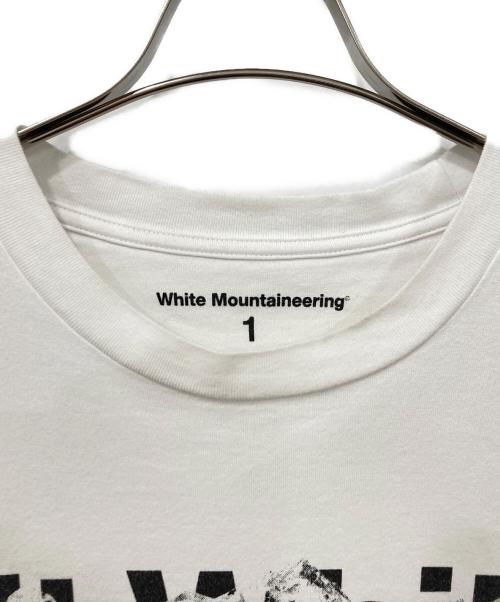 WHITE MOUNTAINEERING（ホワイトマウンテ二アニング）WHITE MOUNTAINEERING (ホワイトマウンテ二アニング) 半袖カットソー ホワイト サイズ:SIZE 1の古着・服飾アイテム