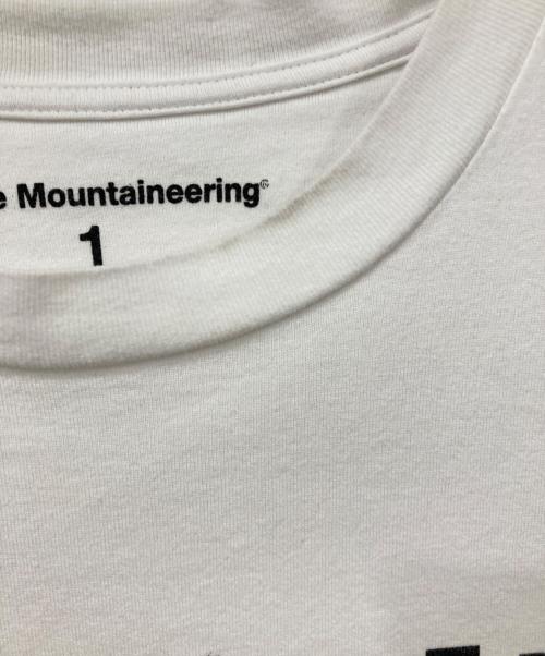 WHITE MOUNTAINEERING（ホワイトマウンテ二アニング）WHITE MOUNTAINEERING (ホワイトマウンテ二アニング) 半袖カットソー ホワイト サイズ:SIZE 1の古着・服飾アイテム