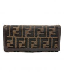 FENDI（フェンディ）の古着「長財布」｜ブラウン