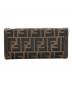 FENDI (フェンディ) 長財布 ブラウン：9000円