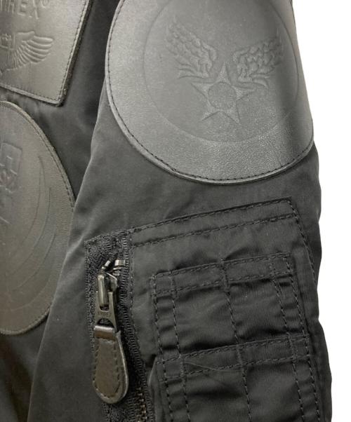 AVIREX（アヴィレックス）AVIREX (アヴィレックス) フライトジャケット ブラック サイズ:XLサイズの古着・服飾アイテム