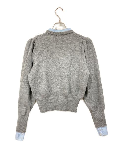 Bibiy.（ビビィ）Bibiy. (ビビィ) ジップジャケット グレー サイズ:Fの古着・服飾アイテム