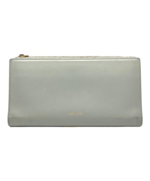 JIL SANDER（ジルサンダー）JIL SANDER (ジルサンダー) 長財布 ライトグリーンの古着・服飾アイテム