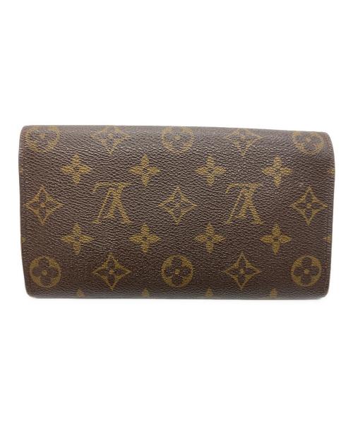 LOUIS VUITTON（ルイ ヴィトン）LOUIS VUITTON (ルイ ヴィトン) ポルトモネ クレディ ブラウンの古着・服飾アイテム