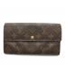 LOUIS VUITTON（ルイ ヴィトン）の古着「ポルトモネ クレディ」｜ブラウン