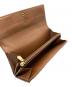 中古・古着 LOUIS VUITTON (ルイ ヴィトン) ポルトモネ クレディ ブラウン：8000円