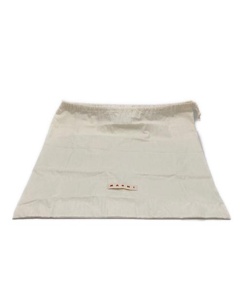 MARNI（マルニ）MARNI (マルニ) マーケットストライプバッグ ピンク×イエローの古着・服飾アイテム