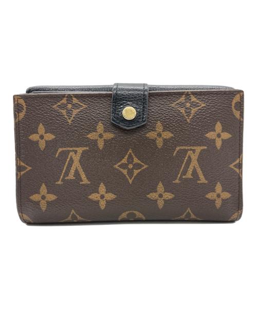 LOUIS VUITTON（ルイ ヴィトン）LOUIS VUITTON (ルイ ヴィトン) ポルトフォイユ パラス コンパクト ブラウン×ブラックの古着・服飾アイテム