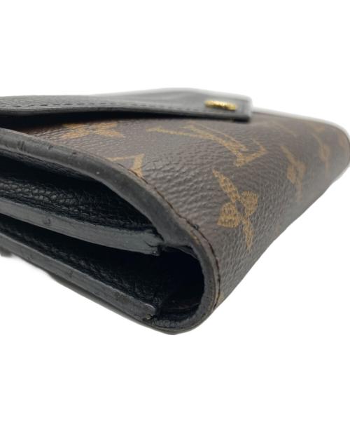 LOUIS VUITTON（ルイ ヴィトン）LOUIS VUITTON (ルイ ヴィトン) ポルトフォイユ パラス コンパクト ブラウン×ブラックの古着・服飾アイテム
