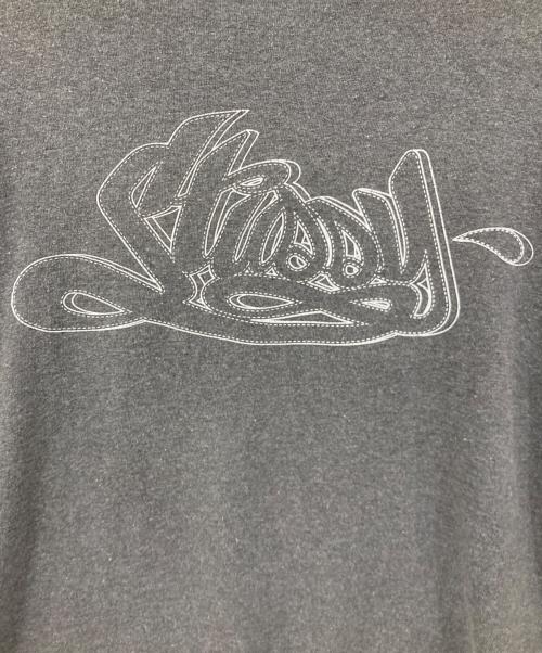 stussy（ステューシー）stussy (ステューシー) 半袖カットソー グレー サイズ:Smallの古着・服飾アイテム