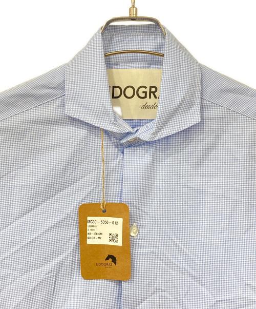 SIDOGRAS（シドグラス）SIDOGRAS (シドグラス) 長袖シャツ ブルー サイズ:- 未使用品の古着・服飾アイテム