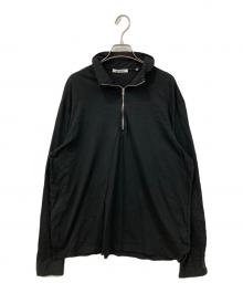 OUR LEGACY（アワーレガシー）の古着「ZIP POLO」｜ブラック