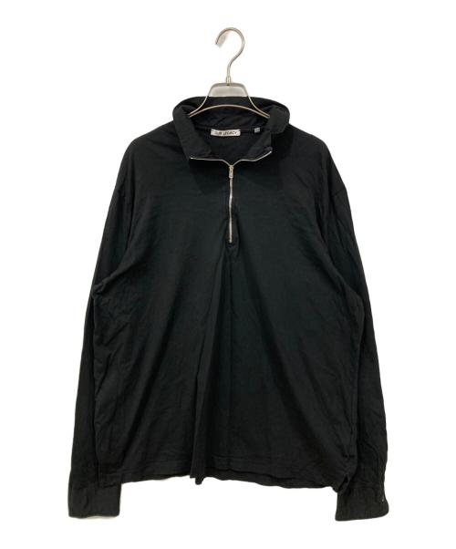 OUR LEGACY（アワーレガシー）OUR LEGACY (アワーレガシー) ZIP POLO ブラック サイズ:SIZE 48の古着・服飾アイテム