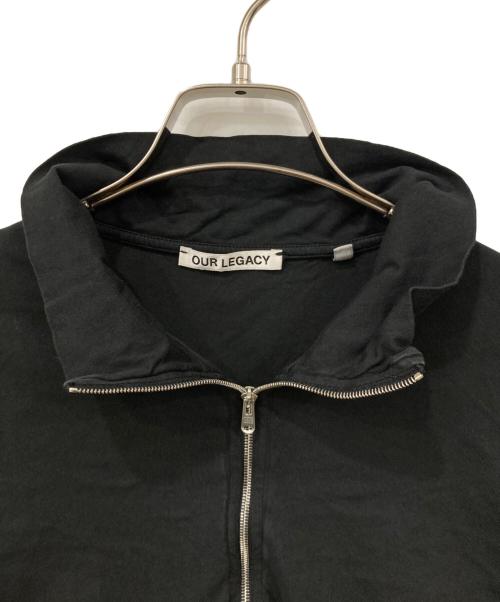 OUR LEGACY（アワーレガシー）OUR LEGACY (アワーレガシー) ZIP POLO ブラック サイズ:SIZE 48の古着・服飾アイテム