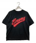 NEIGHBORHOOD×PUBLIC ENEMYネイバーフッド×パブリック エネミー）の古着「半袖カットソー」｜ブラック