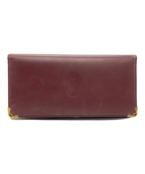 Cartier（カルティエ）Cartier (カルティエ) 長財布 ボルドーの古着・服飾アイテム