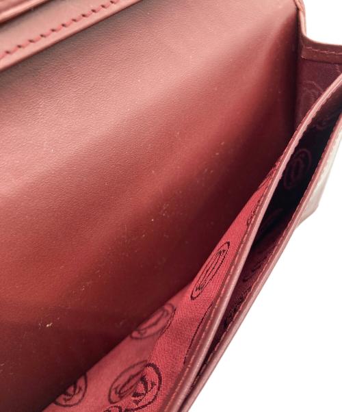 Cartier（カルティエ）Cartier (カルティエ) 長財布 ボルドーの古着・服飾アイテム