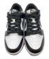 中古・古着 NIKE (ナイキ) スニーカー/DUNK LOW ブラック×ホワイト サイズ:24.5cm：6000円