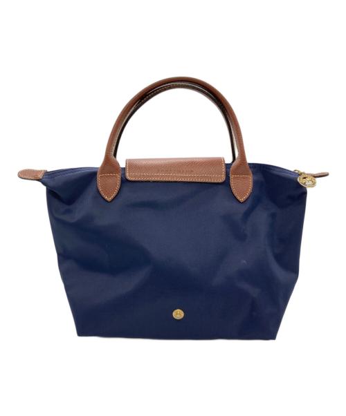 LONGCHAMP（ロンシャン）LONGCHAMP (ロンシャン) ハンドバッグ ネイビーの古着・服飾アイテム