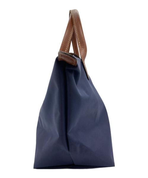 LONGCHAMP（ロンシャン）LONGCHAMP (ロンシャン) ハンドバッグ ネイビーの古着・服飾アイテム