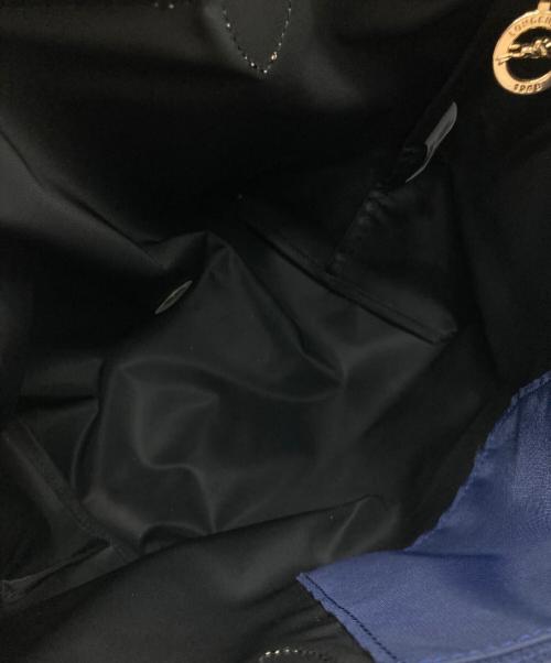LONGCHAMP（ロンシャン）LONGCHAMP (ロンシャン) ハンドバッグ ネイビーの古着・服飾アイテム