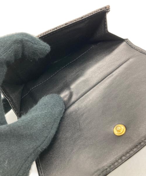 GUCCI（グッチ）GUCCI (グッチ) 2つ折り財布 ブラックの古着・服飾アイテム