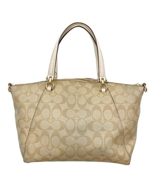 COACH（コーチ）COACH (コーチ) 2WAYバッグ ベージュの古着・服飾アイテム