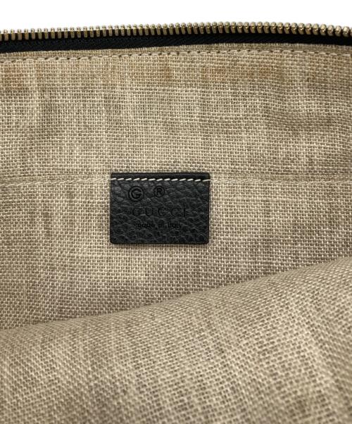 GUCCI（グッチ）GUCCI (グッチ) クラッチバッグ ブラックの古着・服飾アイテム